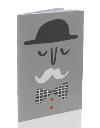 m&s stationery paper library moustache gentleman notebook merchesico mercedes leon